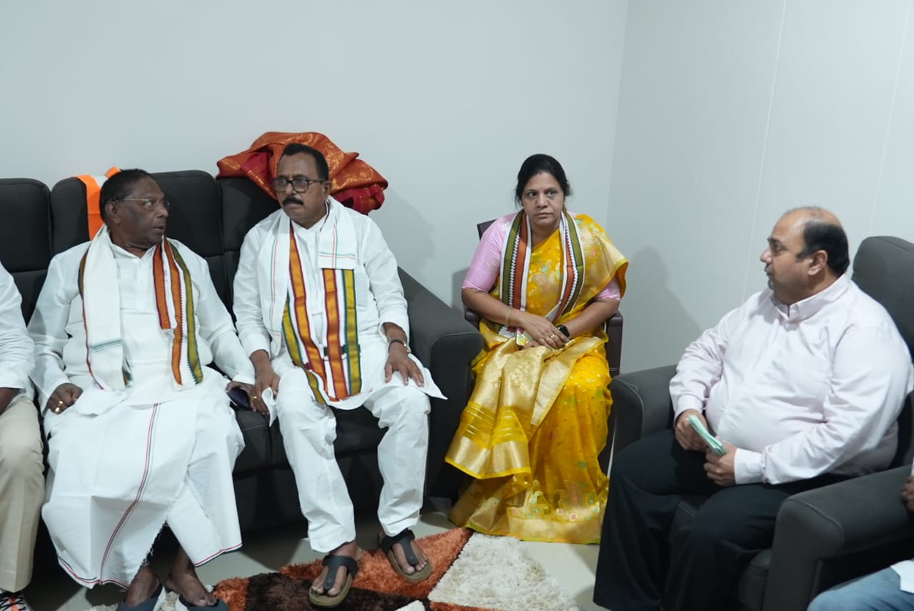 Amer Ali Khan Attends Press Meeting in Wanaparthy